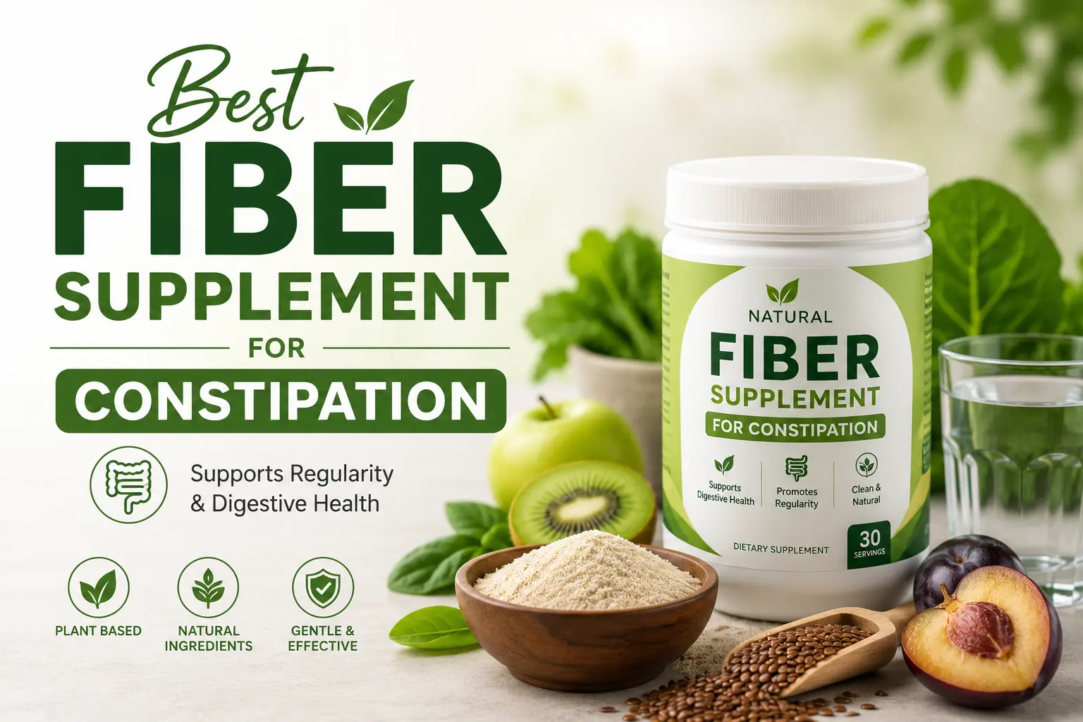 Best Fiber Supplement for Constipation