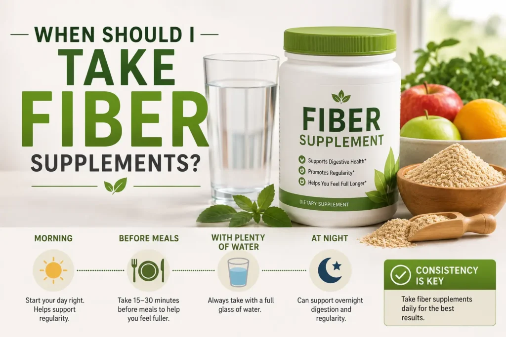 When Should I Take Fiber Supplements
