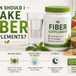 When Should I Take Fiber Supplements