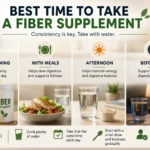 Best Time to Take a Fiber Supplement