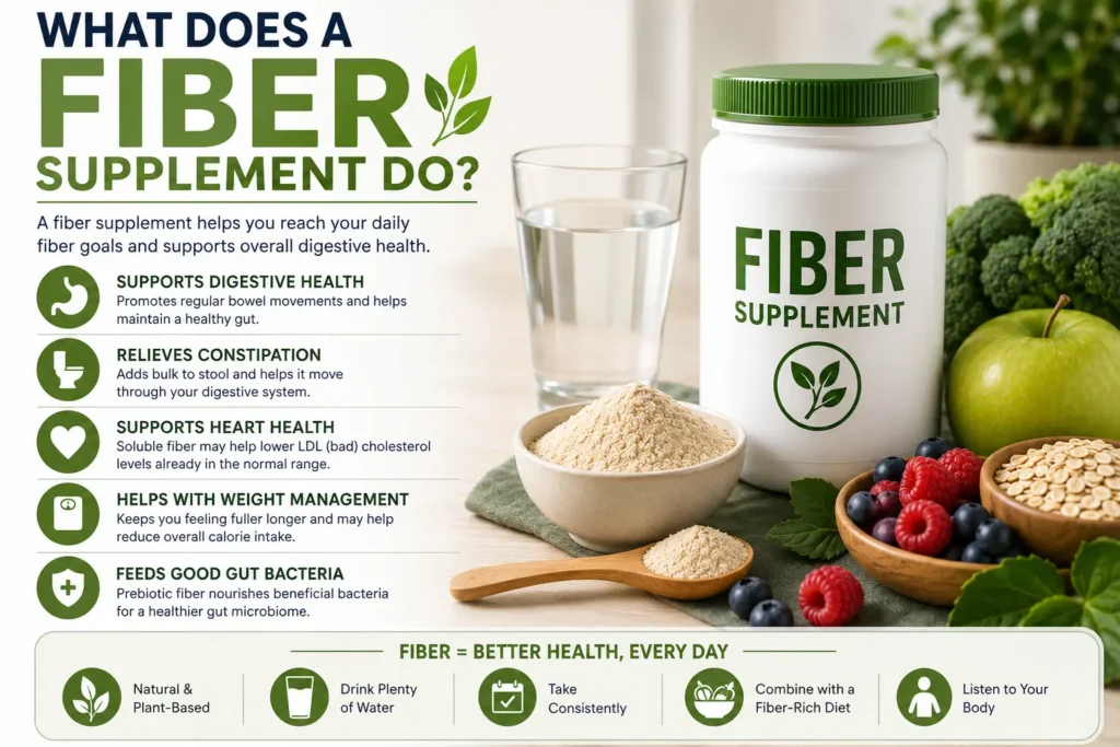 What Does a Fiber Supplement Do