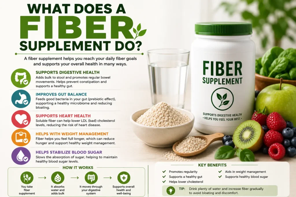 What Does a Fiber Supplement Do