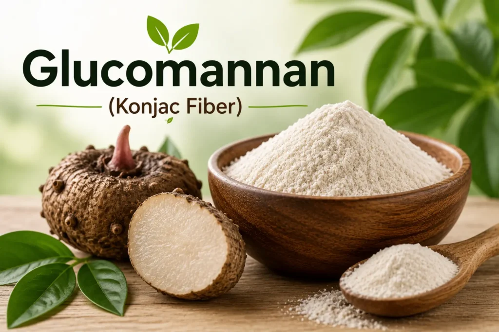 Glucomannan (Konjac Fiber)