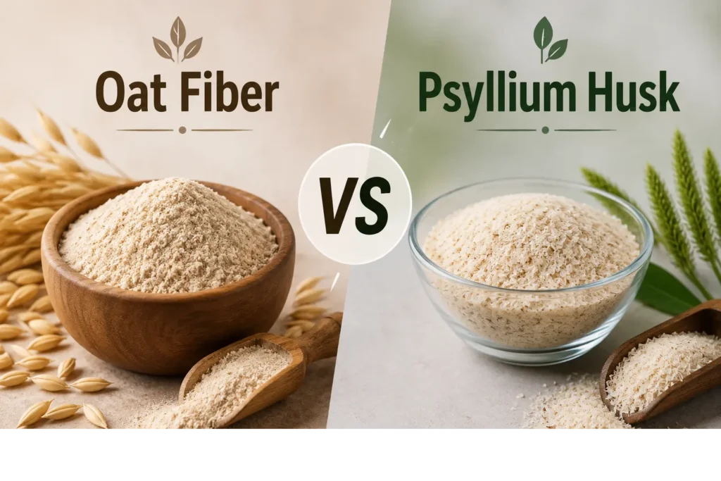 Oat Fiber vs Psyllium Husk