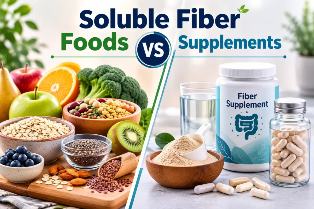 Soluble Fiber Foods vs Supplements