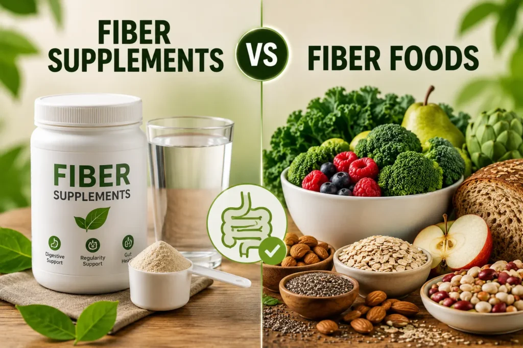 Fiber Supplements vs Fiber Foods