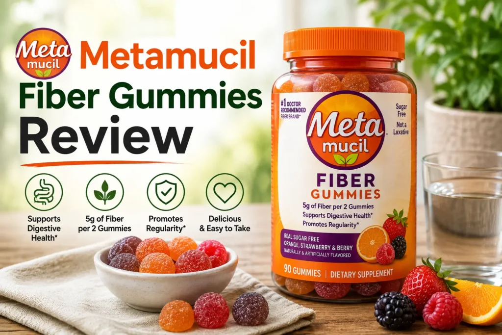 Metamucil Fiber Gummies Review