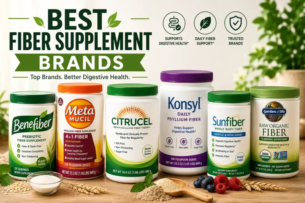 Best Fiber Supplement Brands
