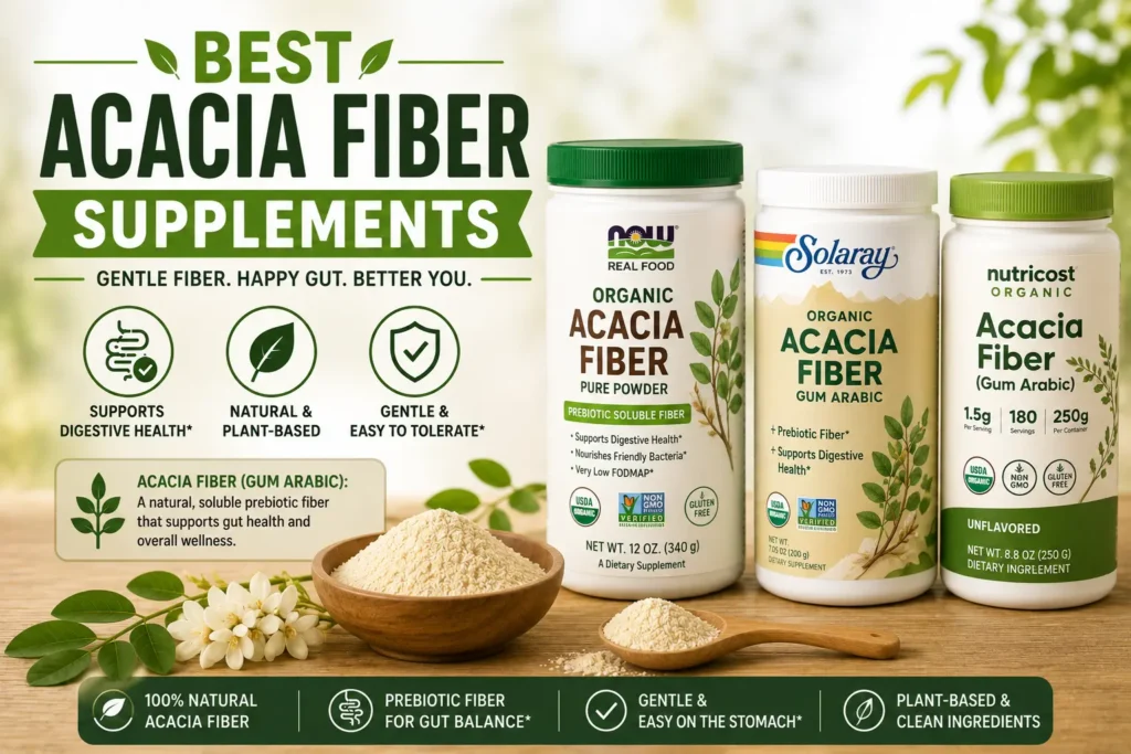 Best Acacia Fiber Supplements